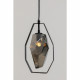 Candeeiro de Tecto Diamond Fever Dining Preta 17cm