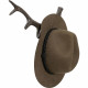 Cabide Antler preto 35 cm