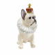 Peça Decoratica King Dog Branco 33cm