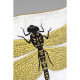 Almofada Glitter Dragonfly branco 40x40cm
