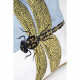 Almofada Glitter Dragonfly Branca 50x30cm