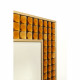 Espelho de Parede Crystals dourado 80x100cm