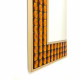 Espelho de Parede Crystals dourado 80x100cm