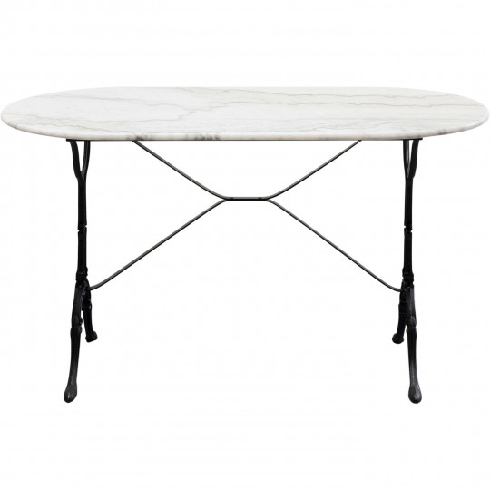 Mesa Bistrot marble Branco 120x60cm