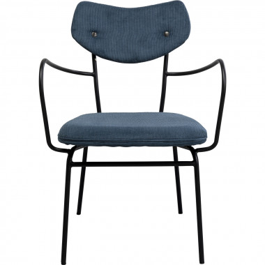 Cadeira de braços Viola Azul