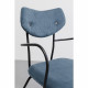 Cadeira de braços Viola Azul