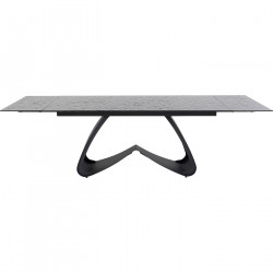 Mesa Ext. Bellagio Cristal 180(40+40)x95cm