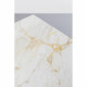 Mesa Eternity Cross latão 160x80