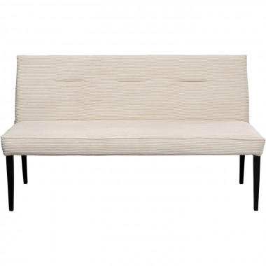 Banco Ledro velvet creme 165cm