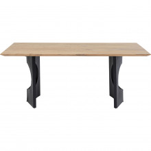 Mesa Symphony Oho preto 180x90cm