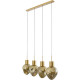 candeeiro suspenso Supernova Amber 110 cm
