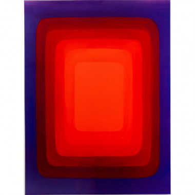 Pintura Tendency vermelha 120x160cm