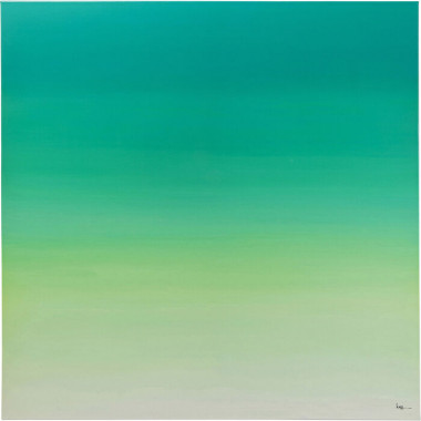 Pintura Tendency verde 120x120cm