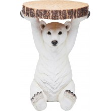 Mesa de Apoio Animal Polar Bear Ø37cm