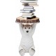 Mesa de Apoio Animal Polar Bear Ø37cm-78943 (3)