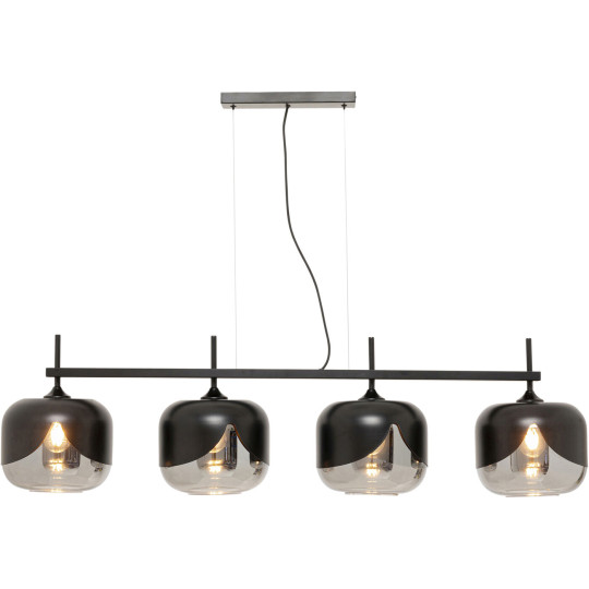 Candeeiro Suspenso Goblet Quattro Smoke Ø25cm