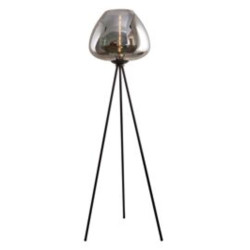 Candeeiro de pé Smoked Sphere 146cm