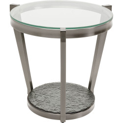 Mesa de apoio Monocolo Grafite Ø50cm