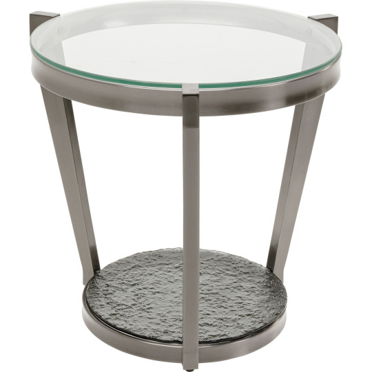 Mesa de apoio Monocolo Grafite Ø50cm