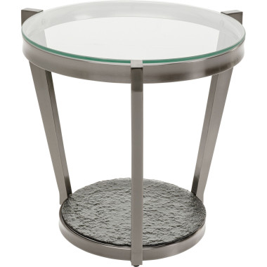 Mesa de apoio Monocolo Grafite Ø50cm