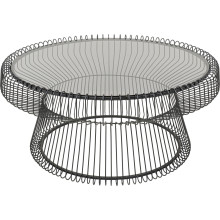 Mesa de centro Lisboa Preto Ø86cm