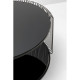 Mesa de centro Wire Double Preto Ø80cm