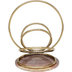 Porta Revistas Oh La La Dourado