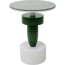 Mesa de apoio Memphis Verde Ø40cm