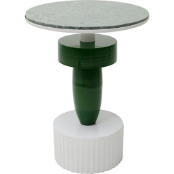 Mesa de apoio Memphis Verde Ø40cm