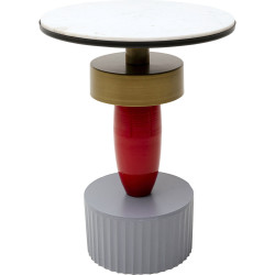 Mesa de apoio Memphis Stone Ø40cm