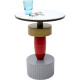 Mesa de apoio Memphis Stone Ø40cm