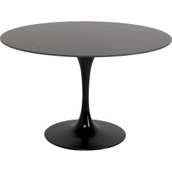 Mesa  Invitation Set Cerâmica Preta Ø120cm