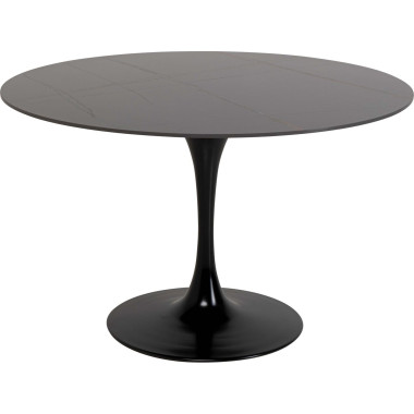 Mesa  Invitation Set Cerâmica Preta Ø120cm