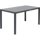 Mesa Madagascar Preto 80x140cm