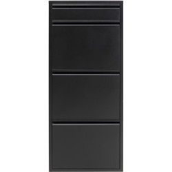 Sapateira Caruso 3 + 1 Preto (MO)