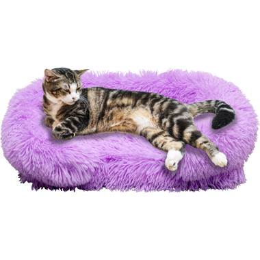 Cama para Cão/Gato Fluffy Roxo