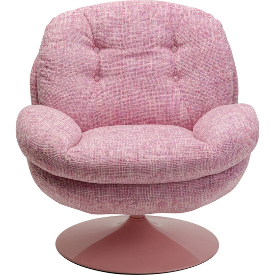 Cadeirão Giratório Cosy Rosa