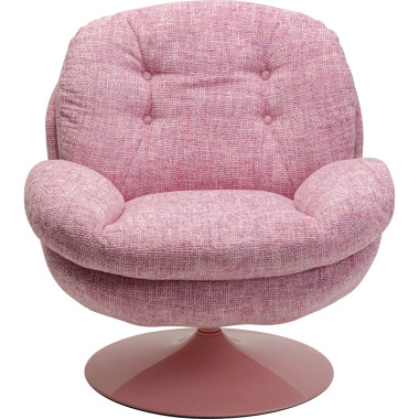 Cadeirão Giratório Cosy Rosa