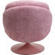 Cadeirão Giratório Cosy Rosa