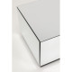 Mesa de centro Luxy Espelho Gaveta 80x60cm
