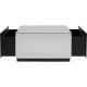 Mesa de centro Luxy Espelho Gaveta 80x60cm