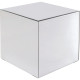 Mesa de apoio Luxy Espelho 45x45cm