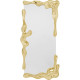 Espelho de parede Lava Dourado 180x80cm