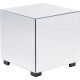 Mesa de apoio Luxy Mirror Drawer 45x45cm