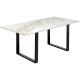 Mesa Eternity Preto 180x90cm