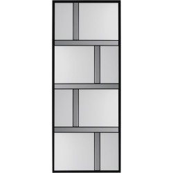 Espelho de parede Brick Preto 71x182cm