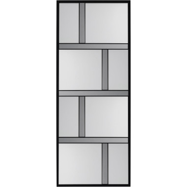 Espelho de parede Brick Preto 71x182cm