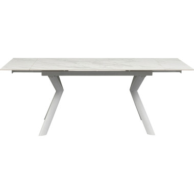 Mesa Extensível  Xenia Branco 140(+30+30)x80cm