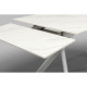 Mesa Extensível  Xenia Branco 140(+30+30)x80cm
