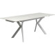 Mesa Extensível  Xenia Branco 140(+30+30)x80cm